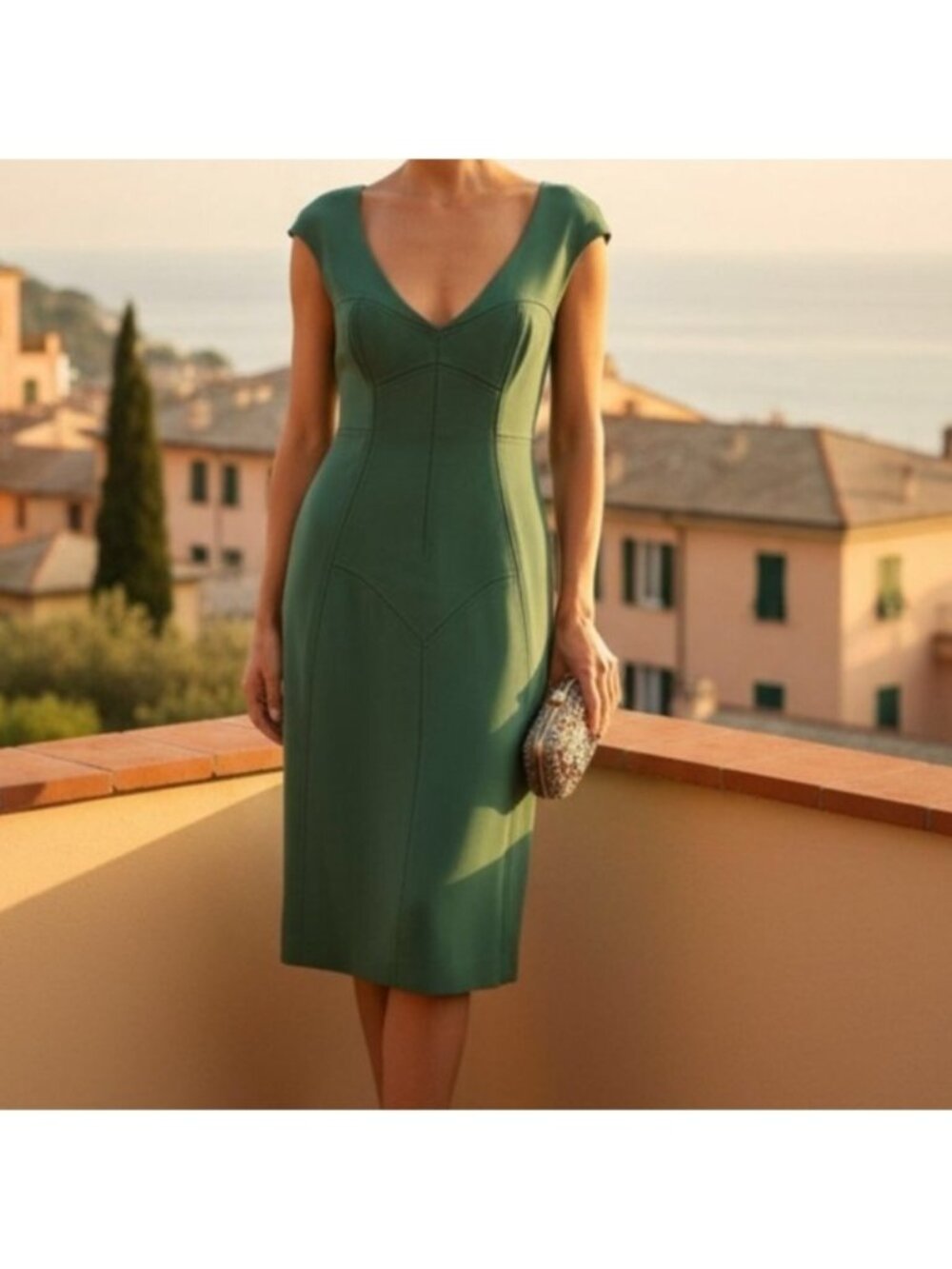 Elegant Green Dress